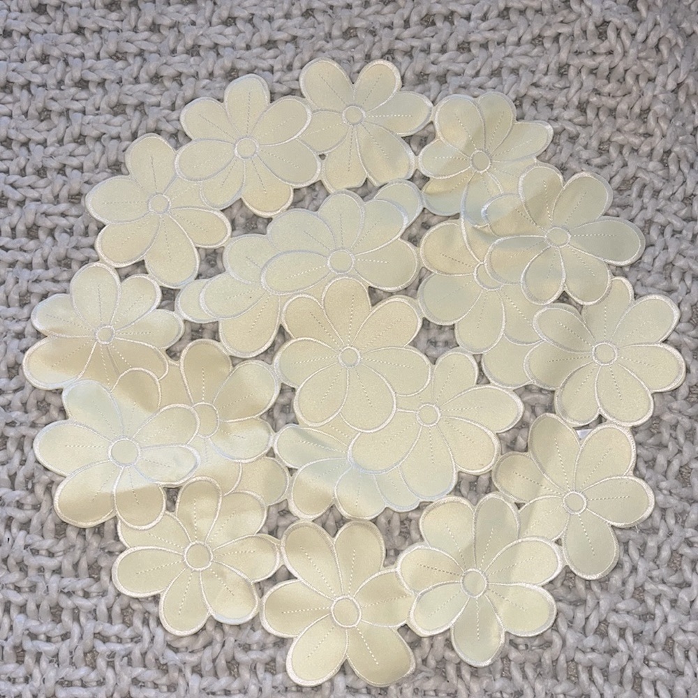 Flower Place Mats Set of 4